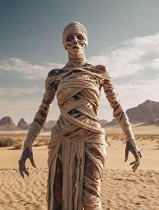 Download Bandages, Mummy, Egypt. RoyaltyFree Stock Illustration Image