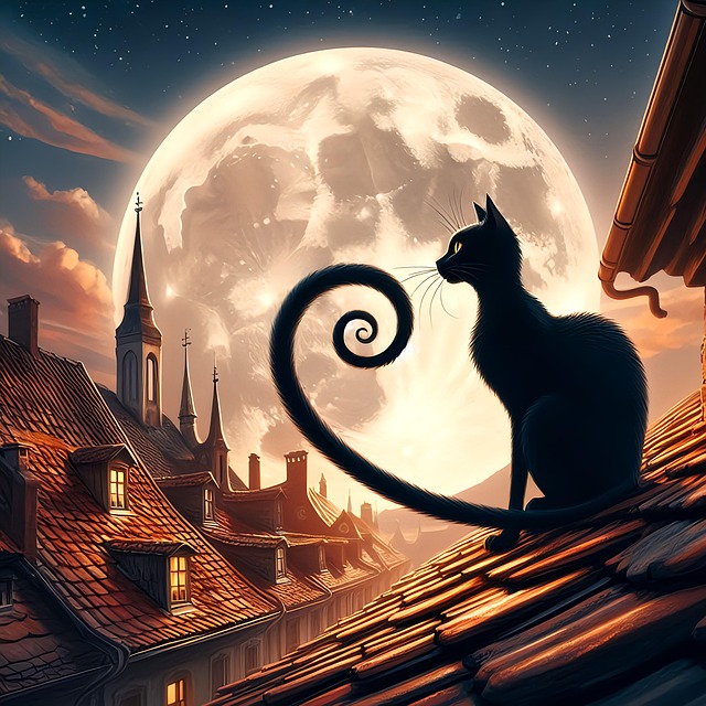 Free ai generated pet cat illustration