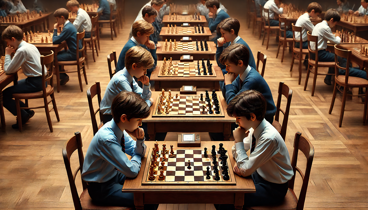 Download Chess, Chess Tournament, Chess Players. Royalty-Free Stock ...