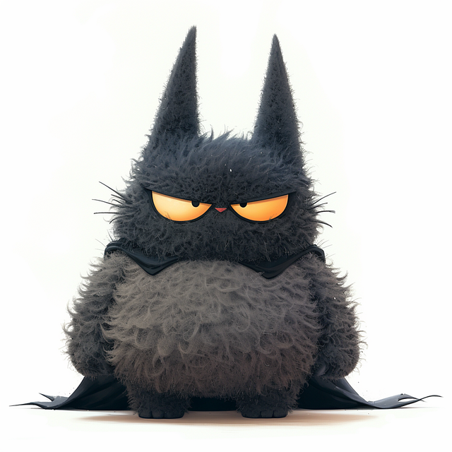 Ai Genereret, Kat, Fluffy, Superhelt