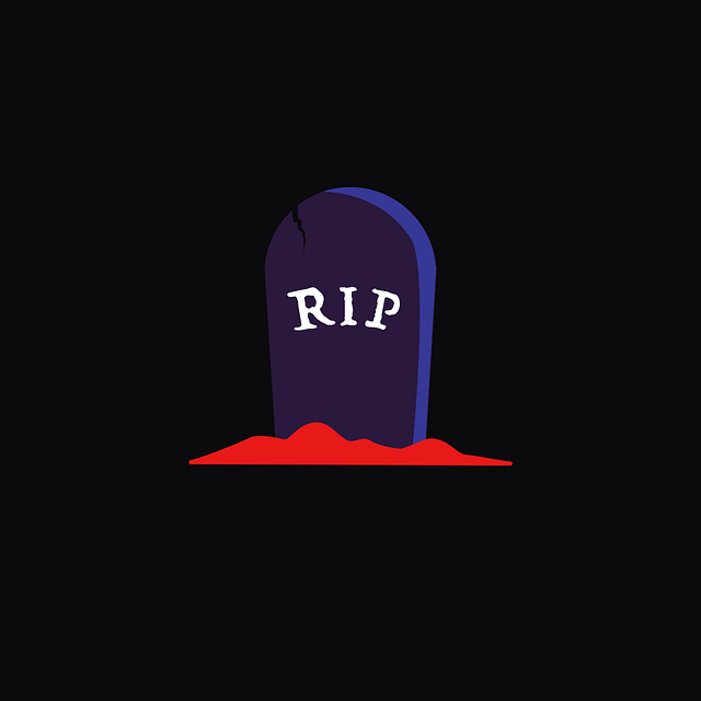 Free graveyard cemetery spooky illustration