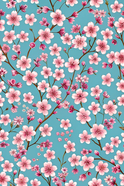 Free ai generated cherry blossom blossom illustration