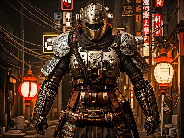 Free ai generated soldier warrior illustration