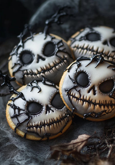Ai Gegenereerd, Halloween, Koekjes, Eten