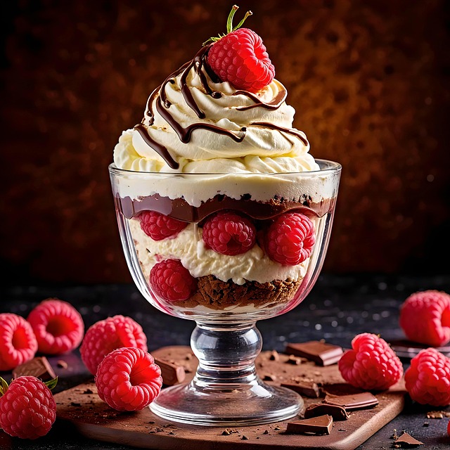 Ai Generado, Postre, Helado, Dulces