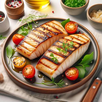 Gegrillter Fisch, Gegrillter Lachs
