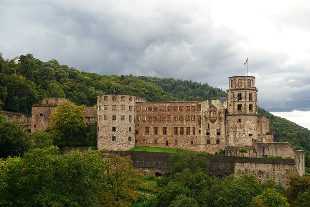 Heidelberg, Castillo, Ruina, Fortaleza