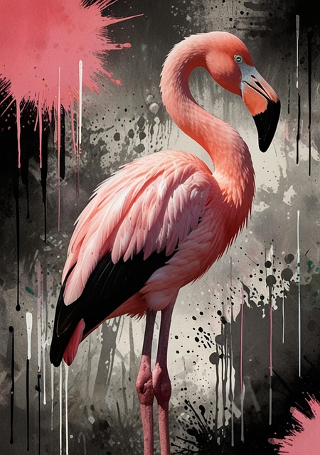 Free Flamingo Bird illustration and picture