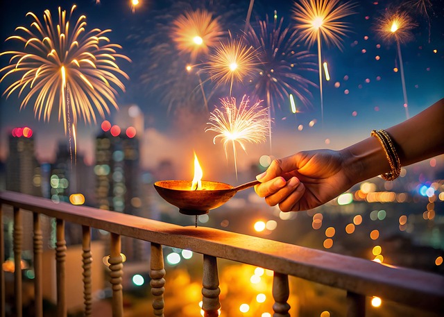 Download free HD stock image of Ai Generated Deepavali Free Ai Generated Deepavali illustration and picture