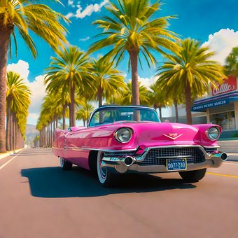 Free Cadillac Automobile illustration and picture