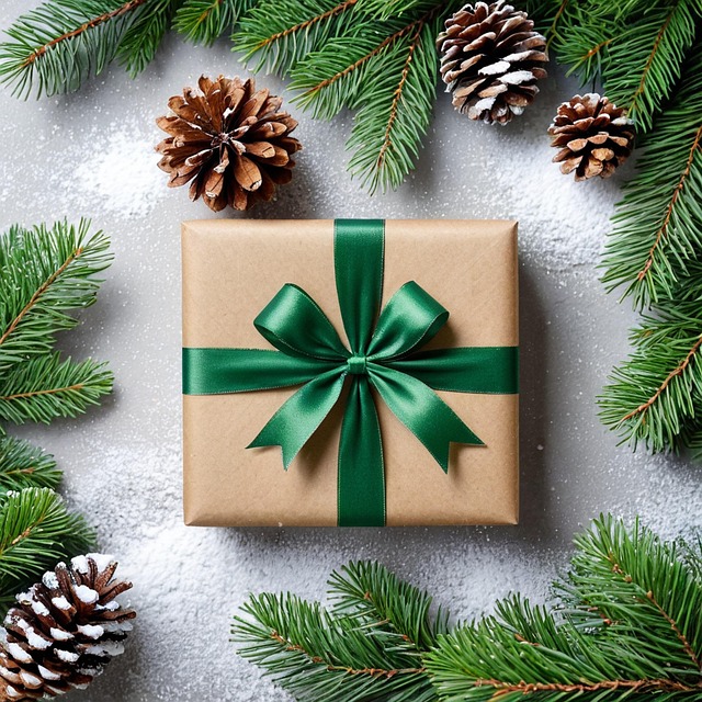 Free ai generated gift present illustration