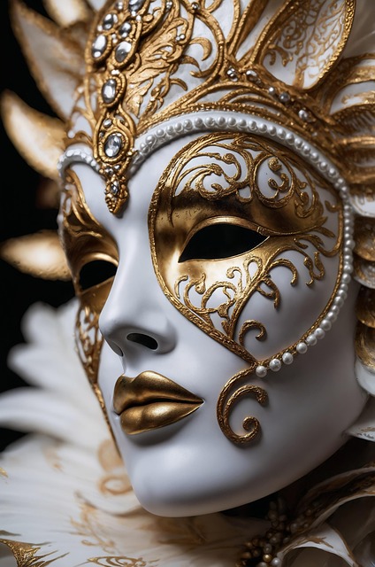 Ai Generiert, Maske, Karneval, Bunt
