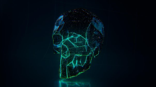 Free Skull Abstraction photo and picture