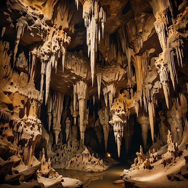 Download free HD stock image of Ai Generated Cave Free ai generated cave underground illustration