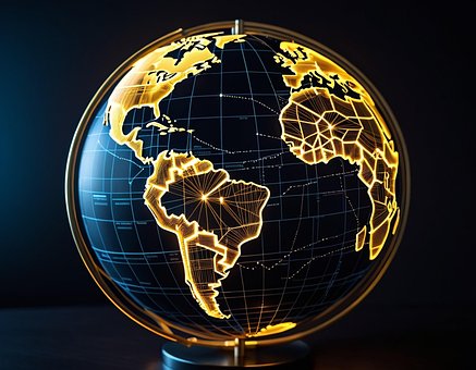 Mundo, Terra, Globo, Criptografia