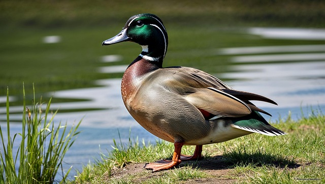Free bird duck ornithology illustration