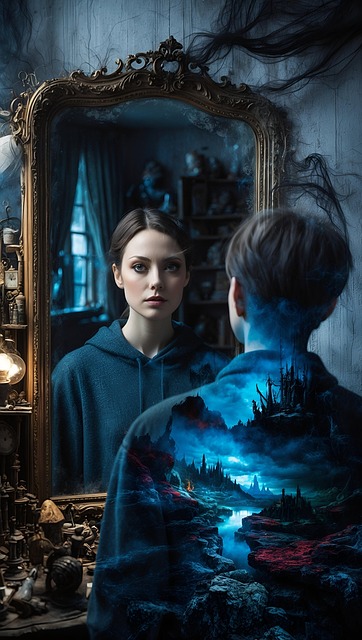 Free Mirror Reflection illustration and picture