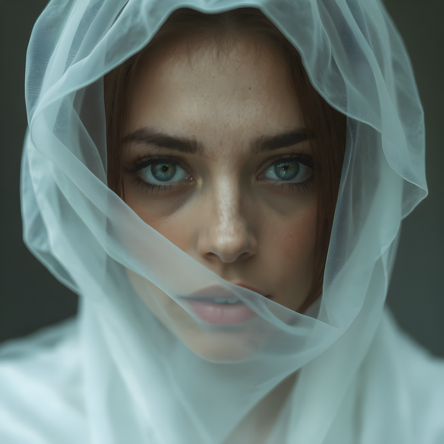 Free woman gothic dark illustration