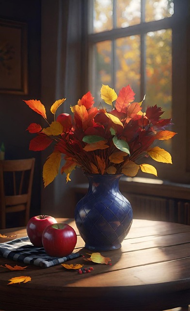 Free ai generated nature autumn illustration