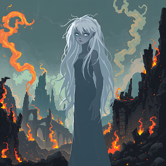 Free Vampire Fear illustration and picture
