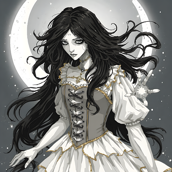 Free Vampire Fear illustration and picture