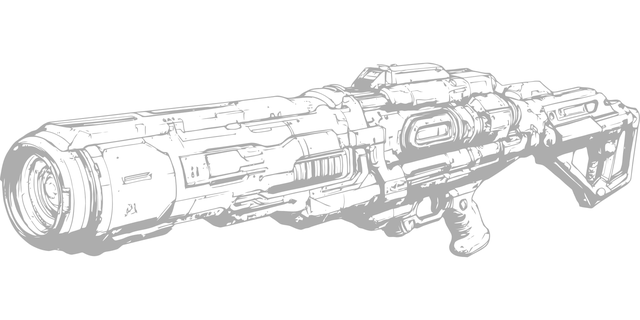 Free ai is generated firearm crusher vector