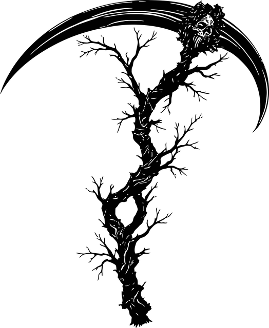 Free ai is generated grim reaper dead vector