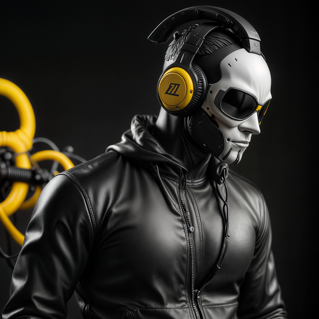 Free Dark Robot illustration and picture