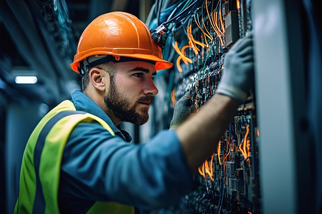 Ai Generado, Técnico, Fibra, Óptico