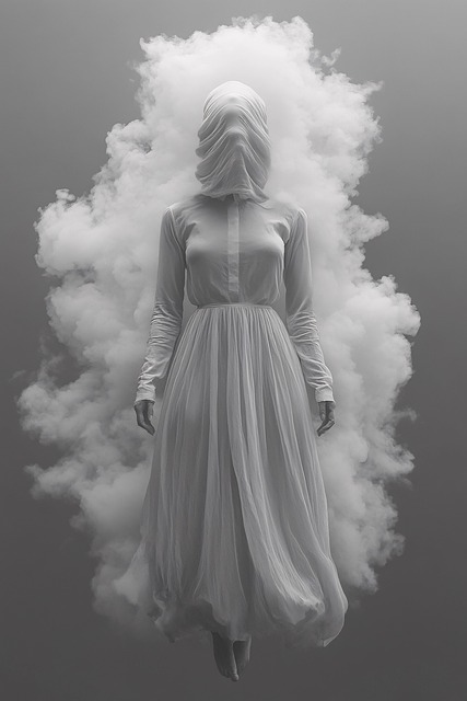 Free ai generated ethereal figure illustration