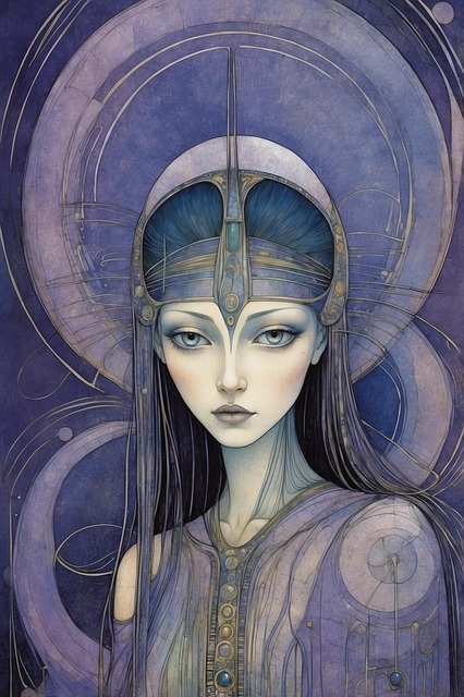 Free Ai Generated Woman illustration and picture