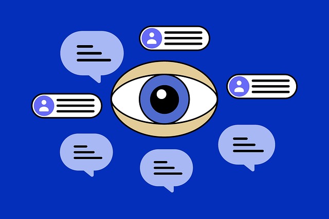 Free cybersecurity security technology illustration