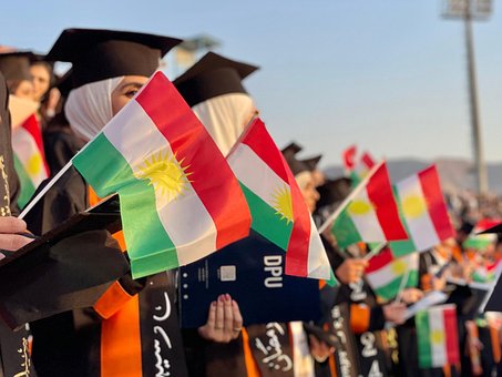 Diploma Uitreiking, Kurdistan, Meisje