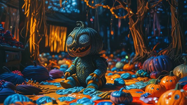 Free Halloween Pumpkin illustration and picture