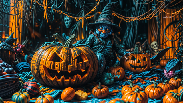 Free Halloween Pumpkin illustration and picture
