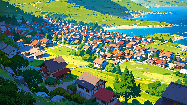 Ai Genereret, Kystnære, Landsby