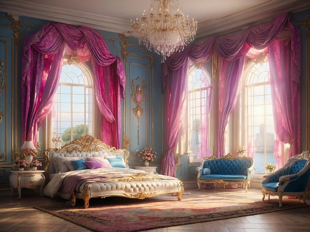 Download free HD stock image of Ai Generated Bedroom Free ai generated bedroom furniture illustration