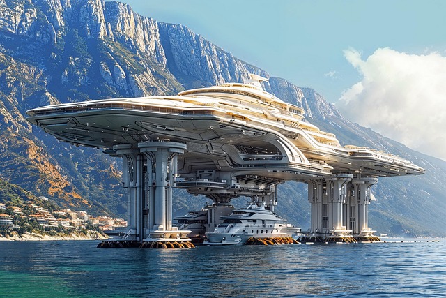 Free ai generated ship boat illustration
