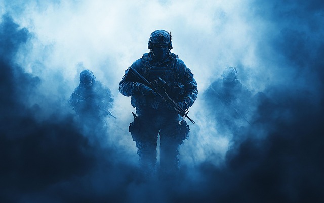 Free ai generated soldier military illustration