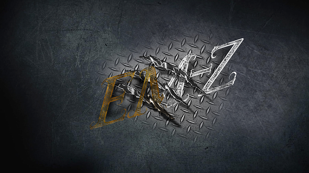Emz Metall, Jern, Aluminium, Grunge