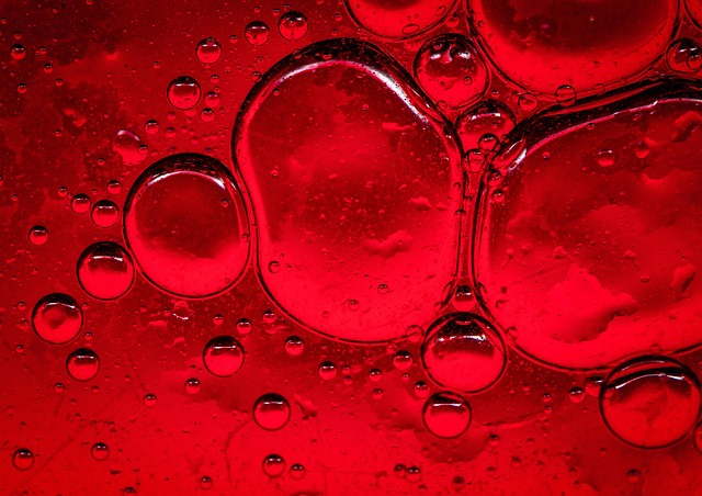 Rood, Druppels, Macro, Achtergrond