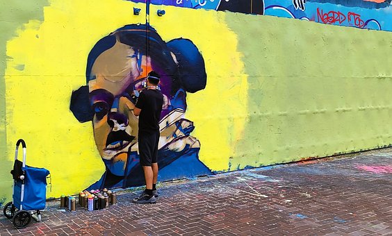 Amsterdam, Olanda, Arte, Strada, Urbano