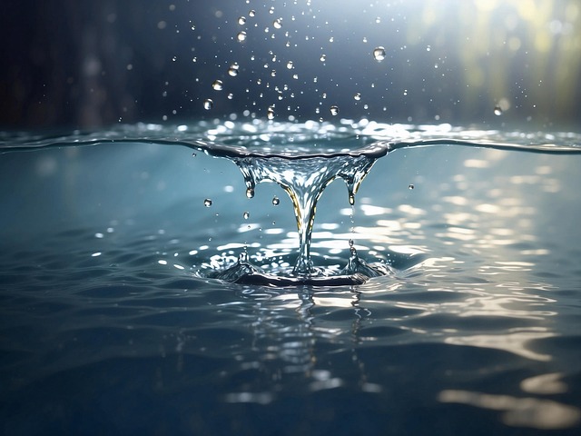 Download free HD stock image of Ai Generated Water Free ai generated water drop illustration