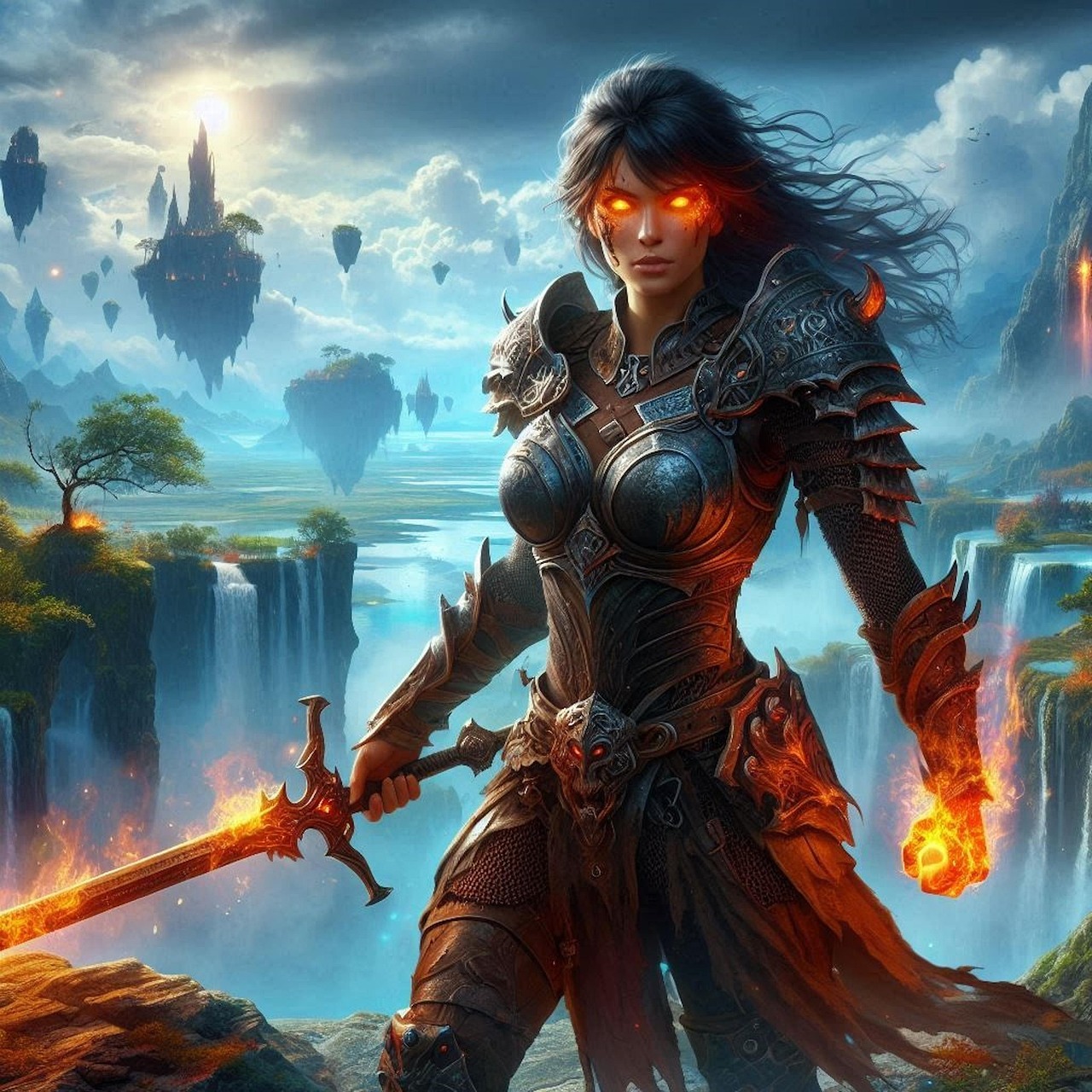 download-warrior-fantasy-calls-royalty-free-stock-illustration-image