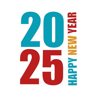 Free New Year 2025 illustration and picture