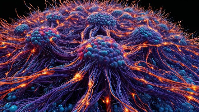 Free ai generated nerves neurons illustration
