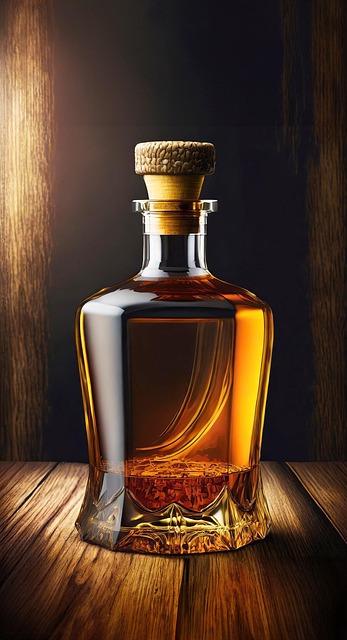 Free ai generated bottle alcohol illustration