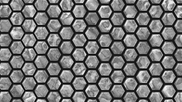 Free Hexagon Pattern photo and picture
