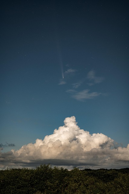 Free Comet Night Sky photo and picture