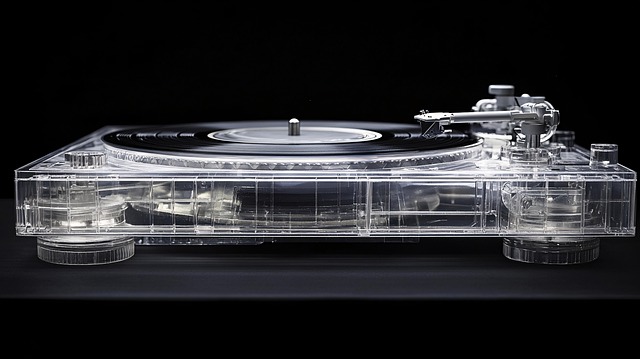 Free ai generated turntable record player illustration